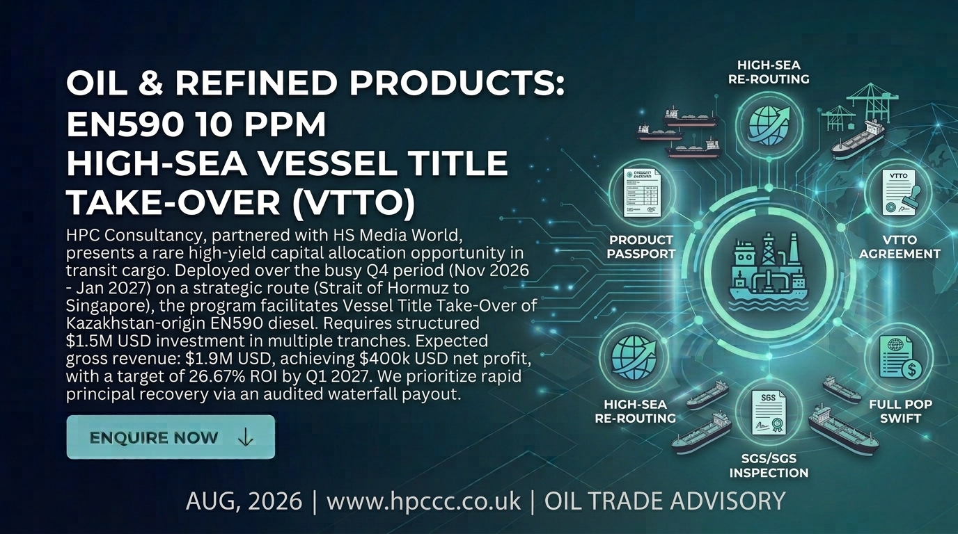 A Guide to Vessel Title Take-Over (VTTO) Deals, Portugal Energy Classifications, and Strategic Logistics