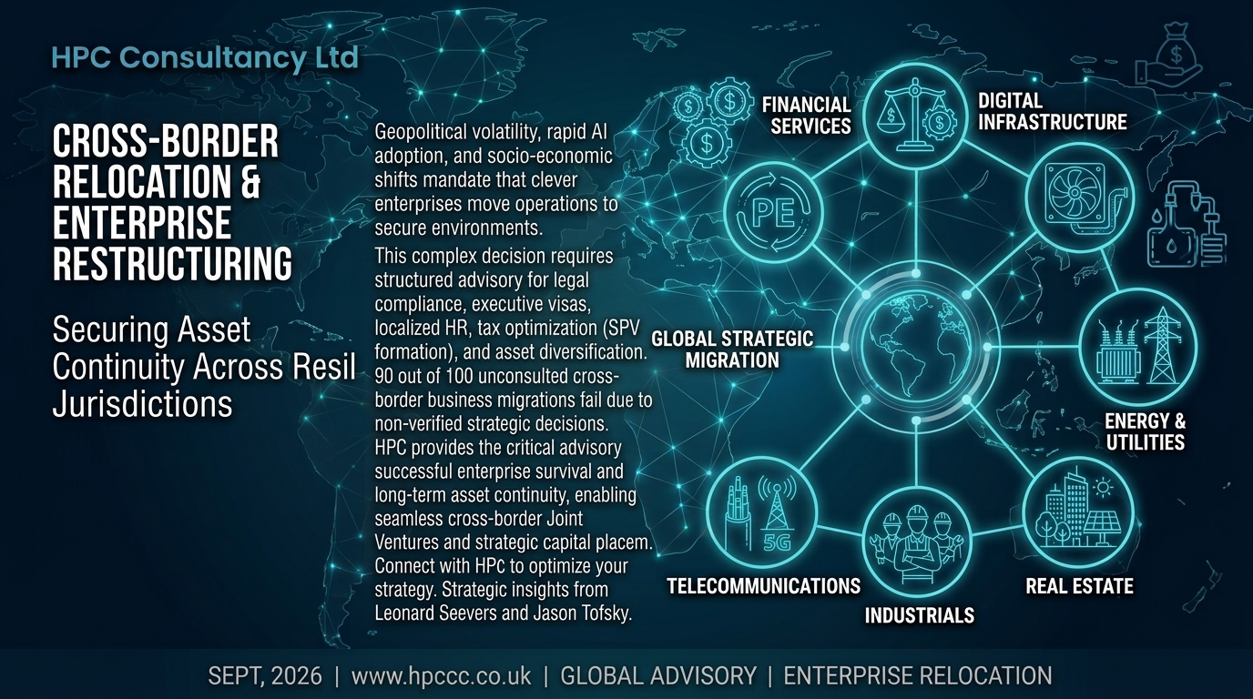 Strategic Business Relocation from Portugal and Cross Border Advisory