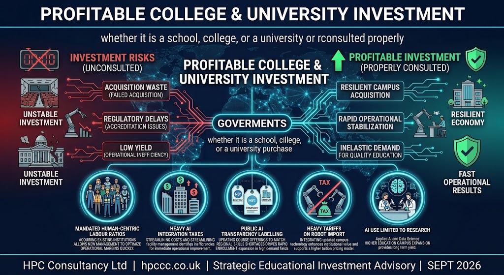 Profitable College/University Investment Portugal